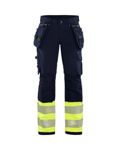 Blaklader 71931642 Dames High Vis 4-weg stretch werkbroek