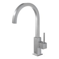 Keukenkraan Tres Top | Opbouw | 360° Draaibaar | Mengkraan | 1-hendel | Vierkant | Chroom