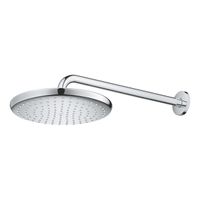 GROHE Tempesta hoofddouche met wandarm 25cm 1 straalsoort chroom 26663000 - thumbnail