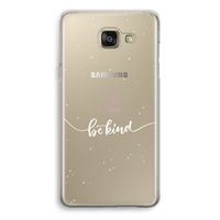 Be(e) kind: Samsung Galaxy A5 (2016) Transparant Hoesje
