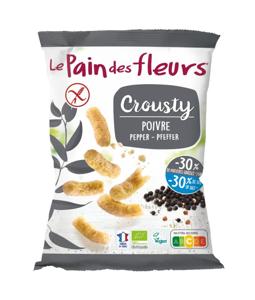 Pain Des Fleurs Chips gepoft boekweit-60%zout bio glutenvrij vegan