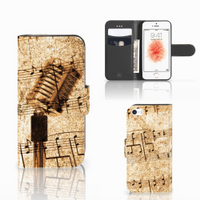 Apple iPhone 5 | 5s | SE Telefoonhoesje met foto Bladmuziek - thumbnail