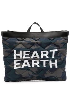 Ports V sac à dos Heart Earth à motif camouflage - Bleu