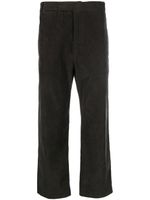 Thom Browne pantalon court en velours côtelé - Marron - thumbnail