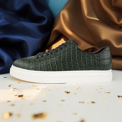 The Green Guard Sneakers Lureaux - Handgemaakte Nette Schoenen Voor Heren