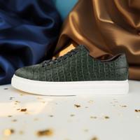 The Green Guard Sneakers Lureaux - Handgemaakte Nette Schoenen Voor Heren The Green Guard Sneakers Lureaux - Handgemaakte Nette Schoenen Voor Heren
