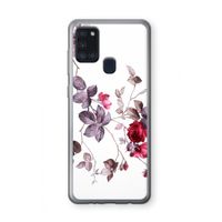 Mooie bloemen: Samsung Galaxy A21s Transparant Hoesje Mooie bloemen: Samsung Galaxy A21s Transparant Hoesje