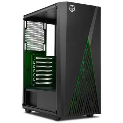 ATX Semi-toren doos Nox-Xtreme Hummer Frost Zwart ATX