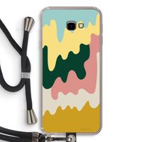 Baar B: Samsung Galaxy J4 Plus Transparant Hoesje met koord