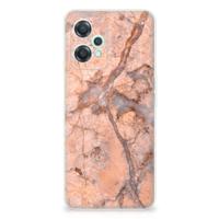 OnePlus Nord CE 2 Lite | TPU | Siliconen hoesje | Marmer Oranje