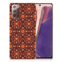 Samsung Note 20 TPU bumper Batik Brown