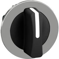 Schneider Electric ZB4FD7 ZB4FD7 Plat, Terugstelbaar (Ø) 30.5 mm Chroom, Zwart 1 stuk(s)