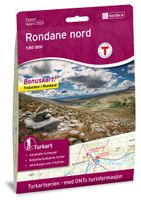 Wandelkaart 2523 Turkart Rondane Nord | Nordeca - thumbnail