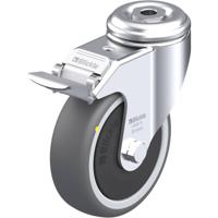 Blickle LKRA-PATH 101KF-11-FI-ELS Zwenkwiel met rem Wieldiameter: 100 mm Draagvermogen (max.): 120 kg 1 stuk(s)