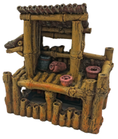 Superfish Bamboo House L - Duurzaam Aquarium Decor, Natuurlijke Uitstraling, Onderhoudsvriendelijk