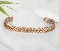 Magnetische Koperen Armband Gevlochten - Spiritualiteit - Spiritueelboek.nl