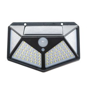 Solar Sensor Light - Buitenlamp met Bewegingssensor - 100 LEDs - Wit Licht 1 stuk