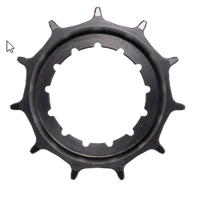 Enduo cargo tandwiel 24t cargo rohloff cl-53.0 / 54.7 zwart
