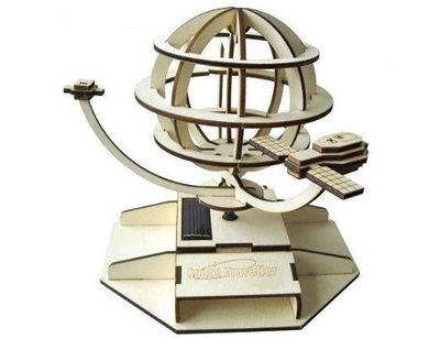 Solexpert Bouwpakket - satelliet met zonnepaneel
