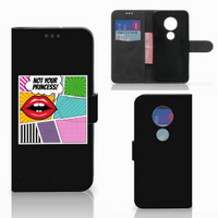 Motorola Moto G7 | G7 Plus Wallet Case met Pasjes Popart Princess