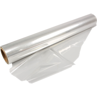 Folie rol opp25mu 40cm x 300mtr transparant fruitmandfolie