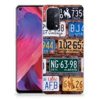 OPPO A74 5G | A54 5G | Siliconen hoesje | met foto Kentekenplaten