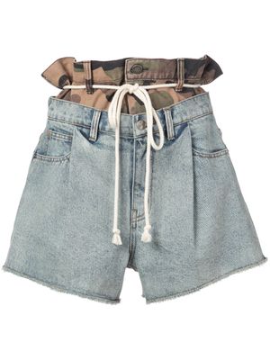 Haculla short Double HAc - Bleu