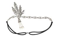 Hoofdband charleston strass