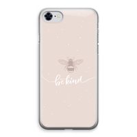Be(e) kind: iPhone 8 Transparant Hoesje