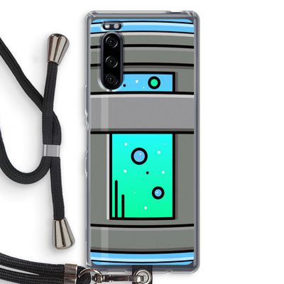 Chug Bottle: Sony Xperia 5 Transparant Hoesje met koord