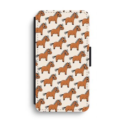 Pony: iPhone XS Max Flip Hoesje