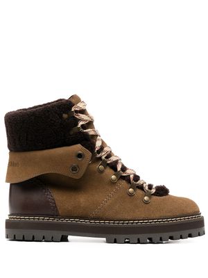 See by Chloé bottines Eileen - Marron