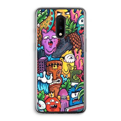 Vexx Mixtape: OnePlus 7 Transparant Hoesje