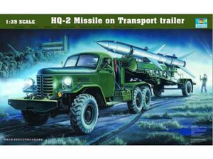 Trumpeter 1/35 HQ-2 Missile on Transport trailer