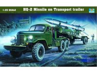 Trumpeter 1/35 HQ-2 Missile on Transport trailer - thumbnail