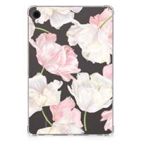 Samsung Galaxy Tab A9 Plus Siliconen Hoesje Lovely Flowers - thumbnail