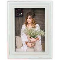 Haes Deco Houten Fotolijst Nancy Vintage Wit voor 1 foto formaat 13x18 - SP10118