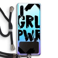 Girl Power #2: Huawei P30 Transparant Hoesje met koord