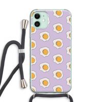 Bacon to my eggs #1: iPhone 11 Transparant Hoesje met koord