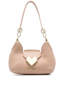 Love Moschino sac porté épaule à motif cœur - Tons neutres