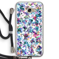 Hibiscus Flowers: Samsung Galaxy A5 (2017) Transparant Hoesje met koord