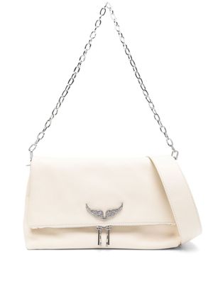 Zadig&Voltaire sac porté épaule Rock Swing Your Wings - Tons neutres