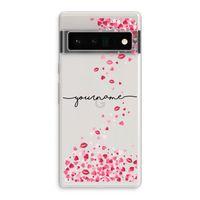 Hartjes en kusjes: Google Pixel 6 Pro Transparant Hoesje