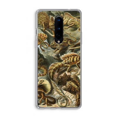 Haeckel Lacertilia: OnePlus 8 Transparant Hoesje