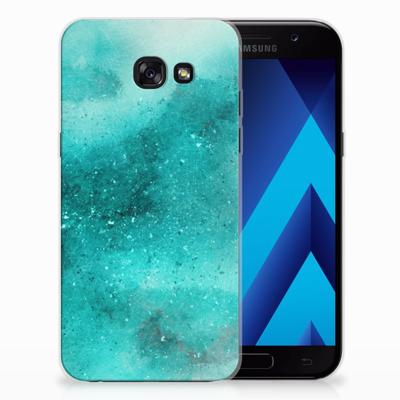 Smartphone hoesje Samsung Galaxy A5 2017 Painting Blue Smartphone hoesje Samsung Galaxy A5 2017 Painting Blue