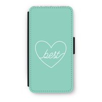 Best heart pastel: iPhone 8 Plus Flip Hoesje