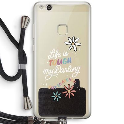 Tough Life: Huawei Ascend P10 Lite Transparant Hoesje met koord