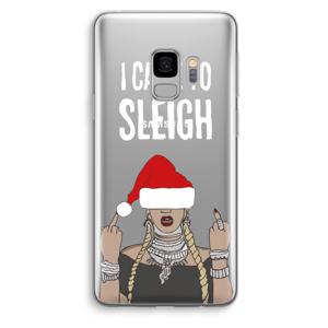 Came To Sleigh: Samsung Galaxy S9 Transparant Hoesje