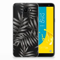 Samsung Galaxy J6 2018 | TPU Case | Leaves Grey