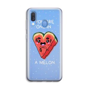 One In A Melon: Samsung Galaxy A40 Transparant Hoesje